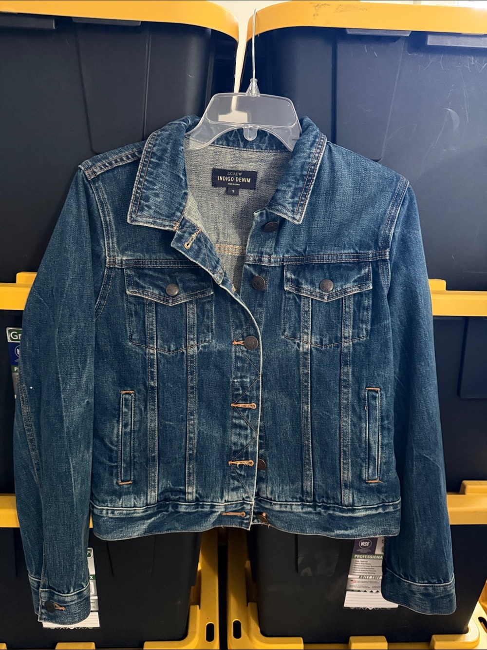 J. Crew Indigo Denim Jean Jacket - Medium Blue